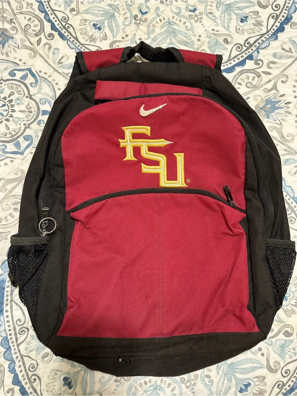 Nike FSU Garnet and Black Backpack